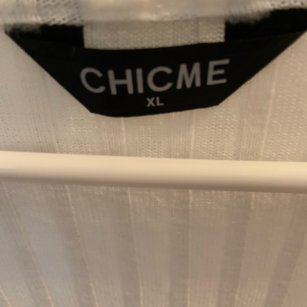 Long sleeve white shirt